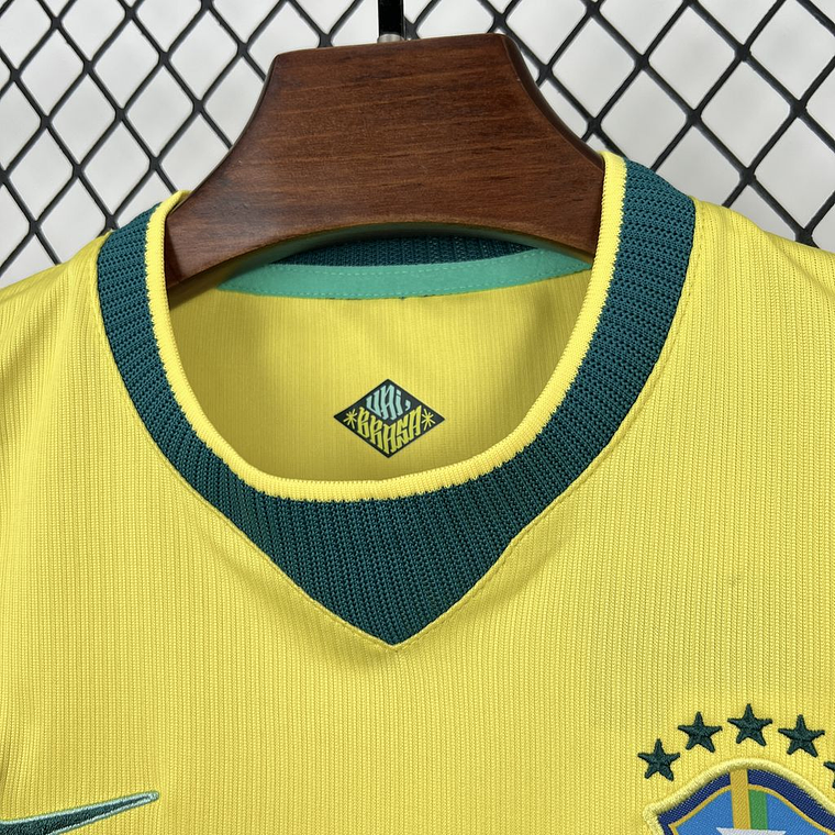 Equipamento Brasil 2026 World Cup Home Kids 5