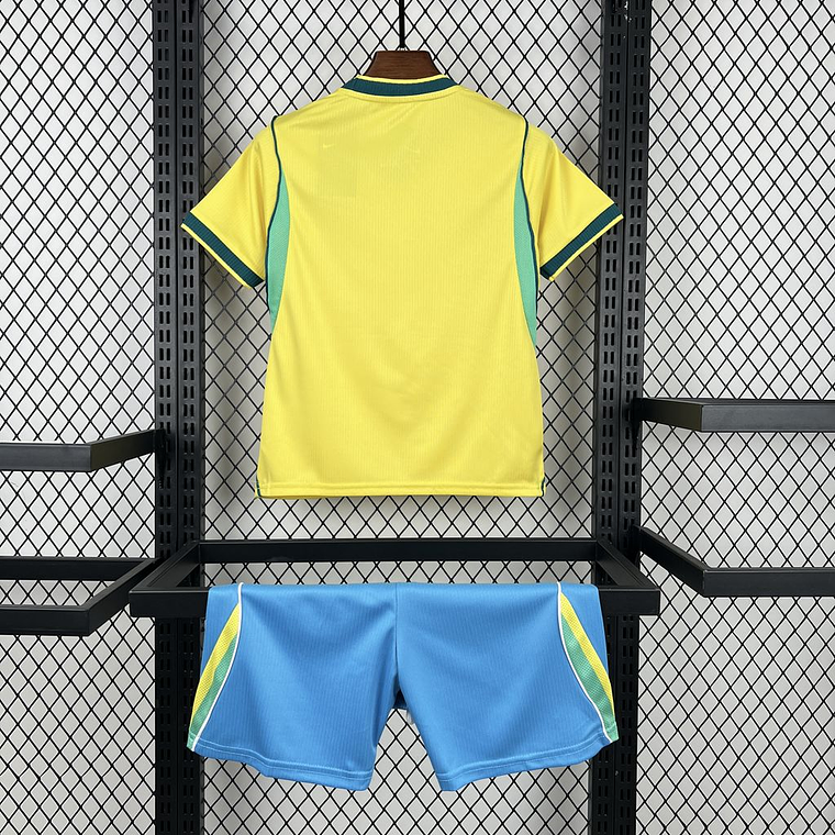 Equipamento Brasil 2026 World Cup Home Kids 2