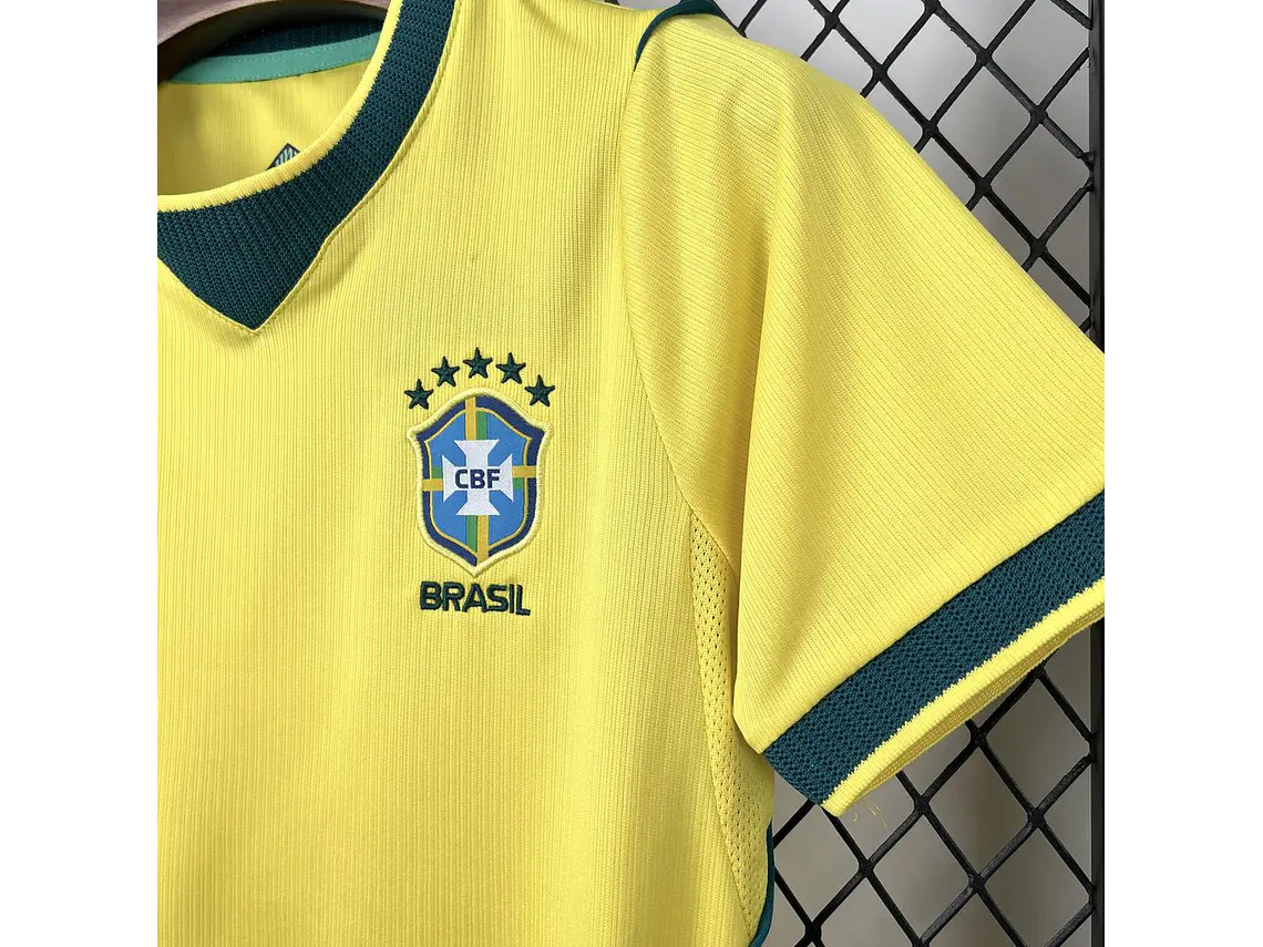 Equipamento Brasil 2026 World Cup Home Kids 4