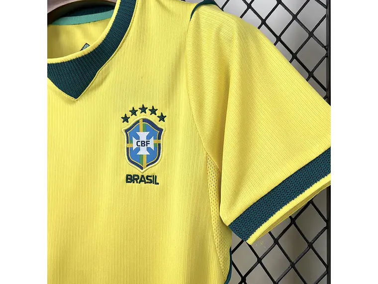 Equipamento Brasil 2026 World Cup Home Kids 4