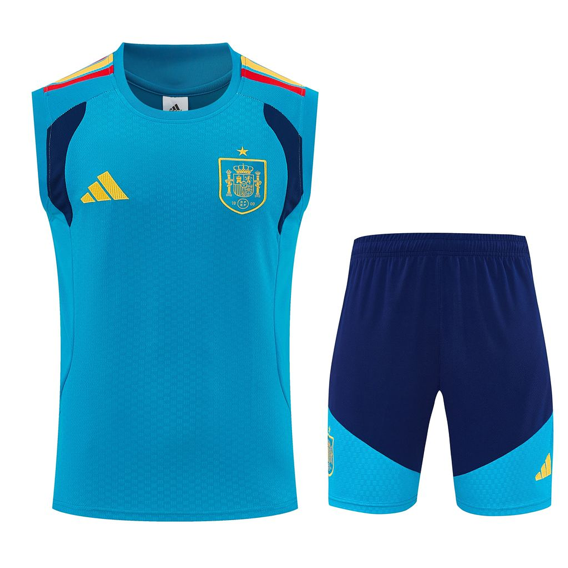 Equipamento Espanha 2026/27 Tank Top + Short HY S a 2XL 1