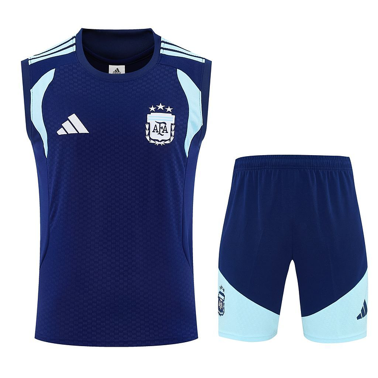 Equipamento Argentina 2026/27 Tank Top + Short HY S a 2XL 1