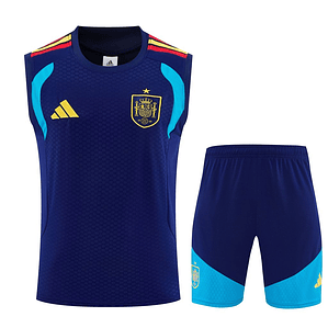 Equipamento Espanha 2026/27 Tank Top + Short HY S a 2XL