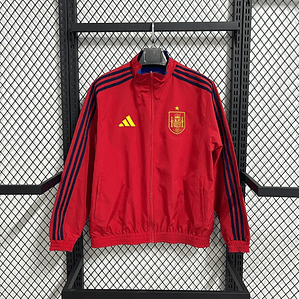 Casaco Windbreaker Espanha 26/27 Dupla Face S a 2XL