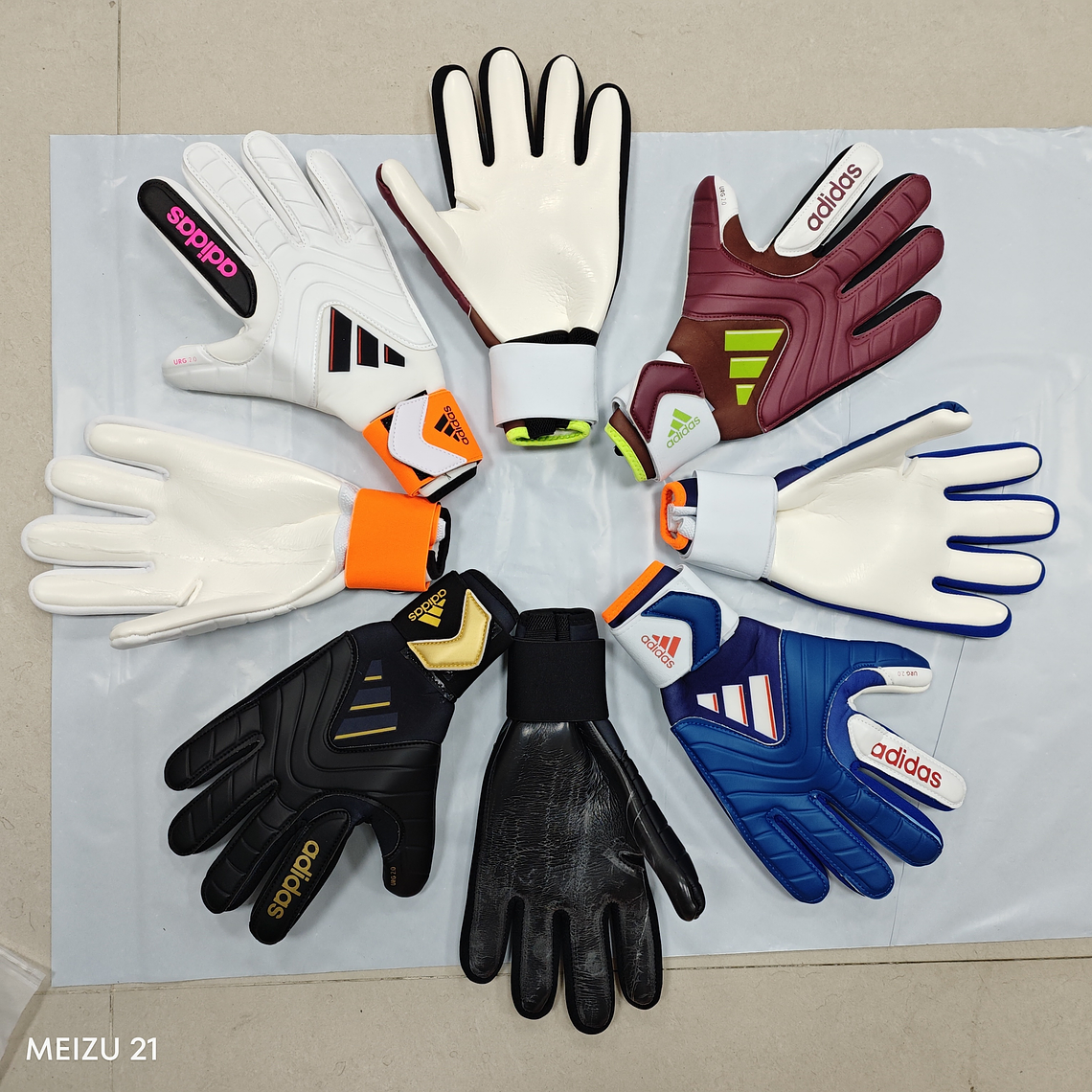 Luvas adidas Copa Pro - Grip URG 2.0 | Aderência Superior | Branco 4