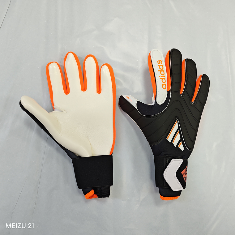 Luvas adidas Copa Pro - Grip URG 2.0 | Aderência Superior | Preto/Laranja 1
