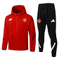 Manchester United 25/26 Red Tracksuit, Sizes S to 2XL - thumbnail 1