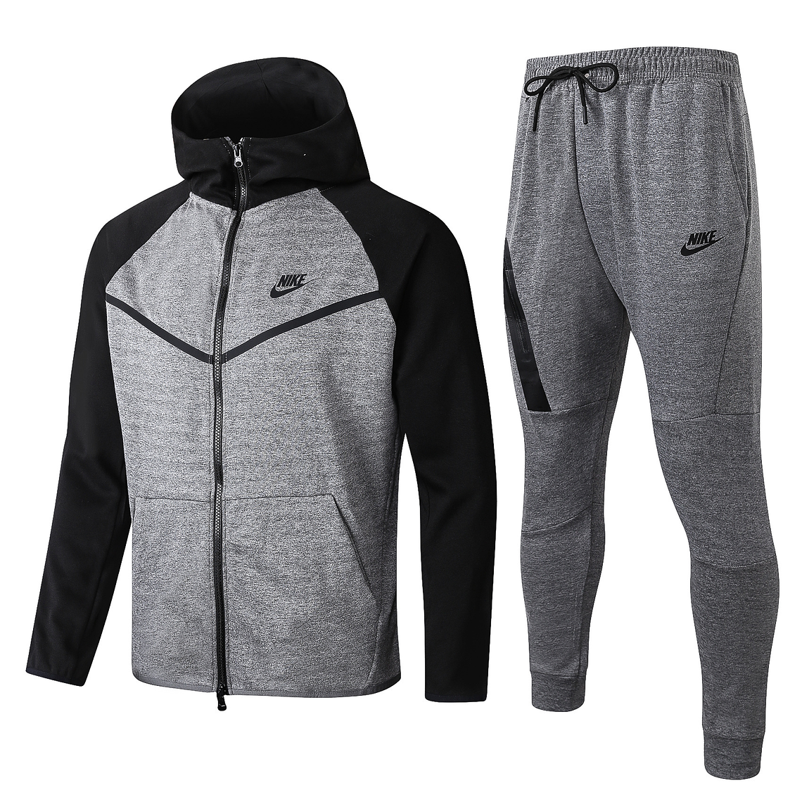 Nike Grey Hooded Sweatshirt - Sizes S to 2XL 1