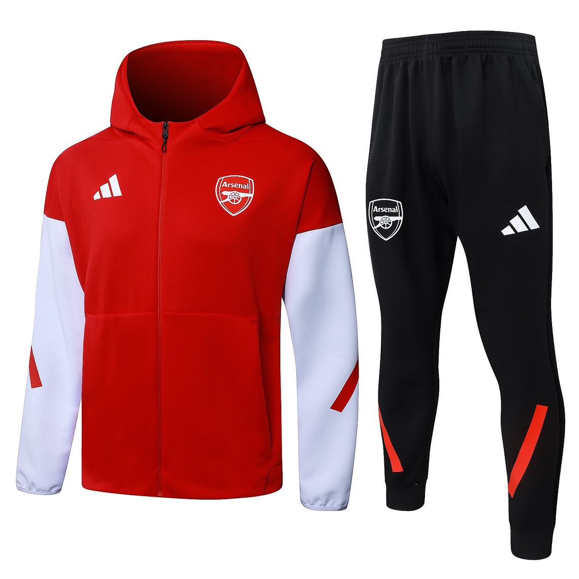 Arsenal 25/26 Tracksuit with Hood, Sizes S to 2XL 1