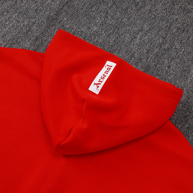 Arsenal 25/26 Tracksuit with Hood, Sizes S to 2XL 30