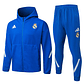 Real Madrid 25/26 Tracksuit with Hood, Sizes S to 2XL - thumbnail 1