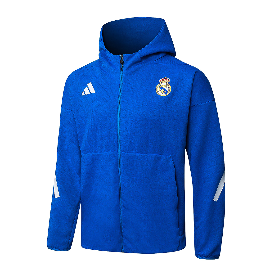 Real Madrid 25/26 Tracksuit with Hood, Sizes S to 2XL 3