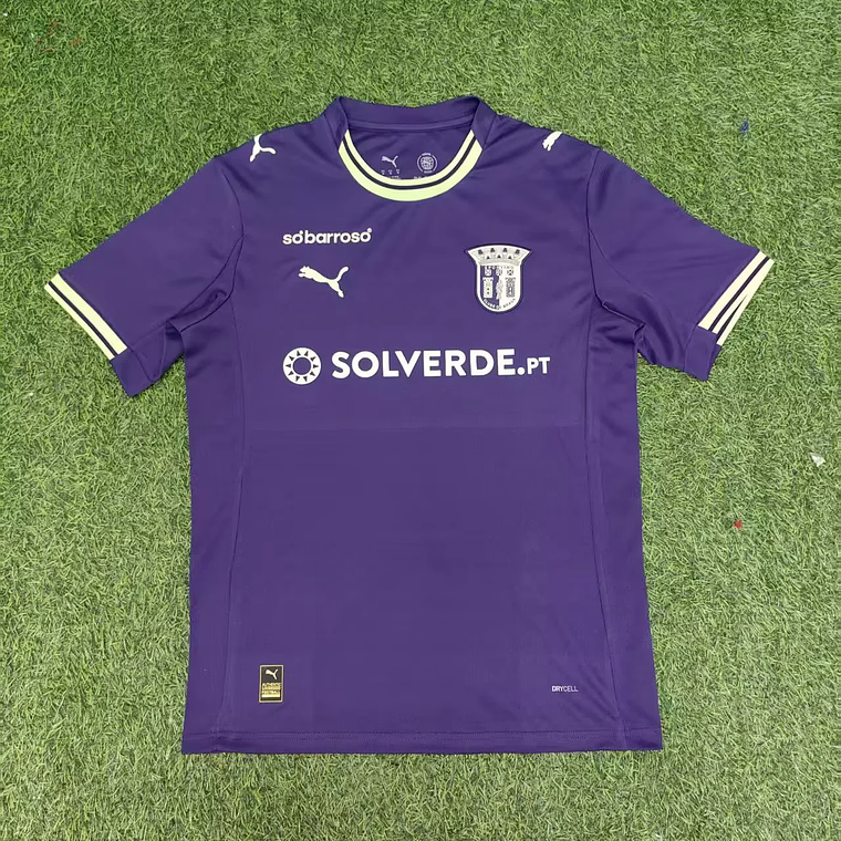 SC Braga 25/26 Jersey - Third Kit - Purple - Sizes S to 4XL 1
