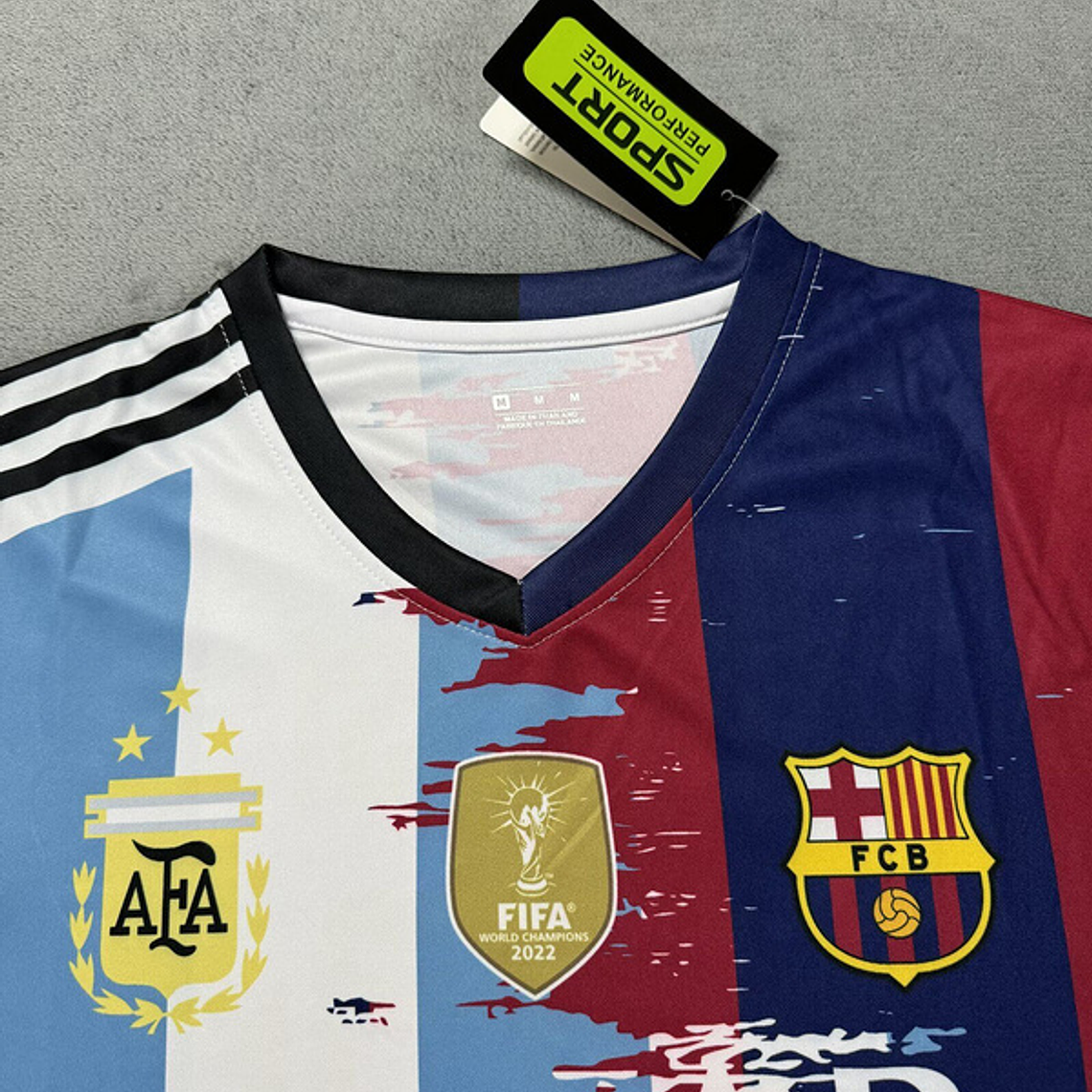 Special Messi 25/26 Barcelona/Argentina Jersey #10 MESSI - Sizes S to 4XL 3