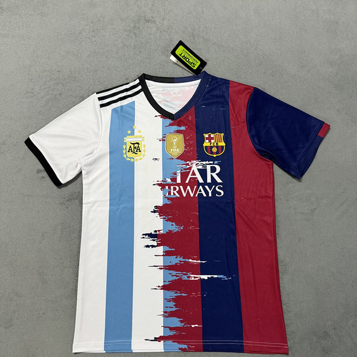 Special Messi 25/26 Barcelona/Argentina Jersey #10 MESSI - Sizes S to 4XL 2