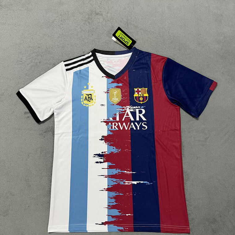 Special Messi 25/26 Barcelona/Argentina Jersey #10 MESSI - Sizes S to 4XL 2
