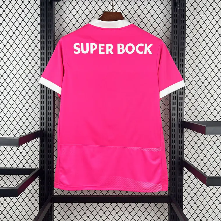 Camisola Sporting 2026/27 Outubro Rosa S a 4XL 2