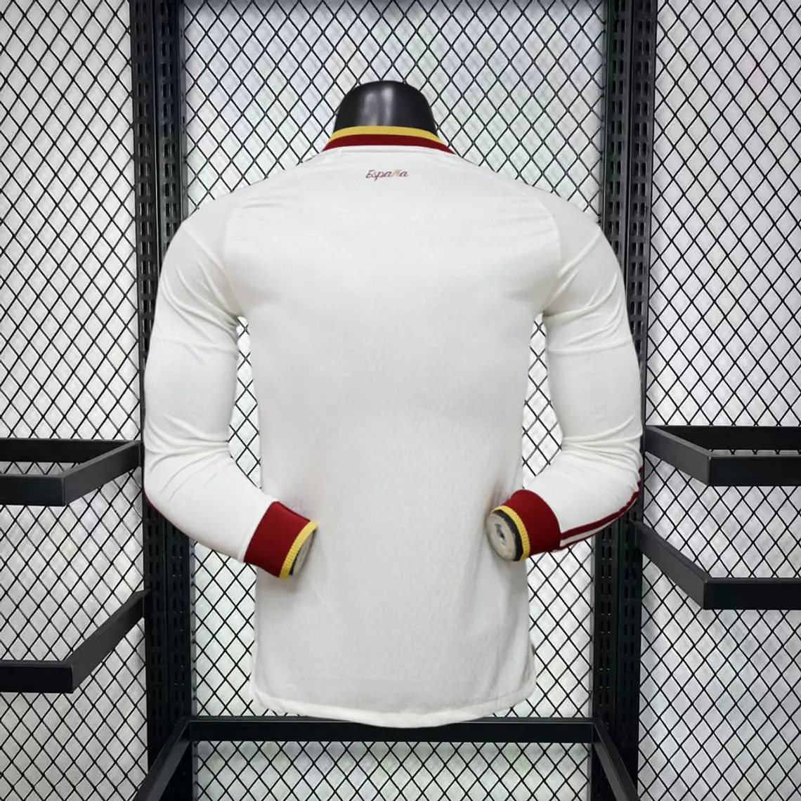 Camisola Espanha 2026 World Cup Away Manga comprida - Versão Jogador 2