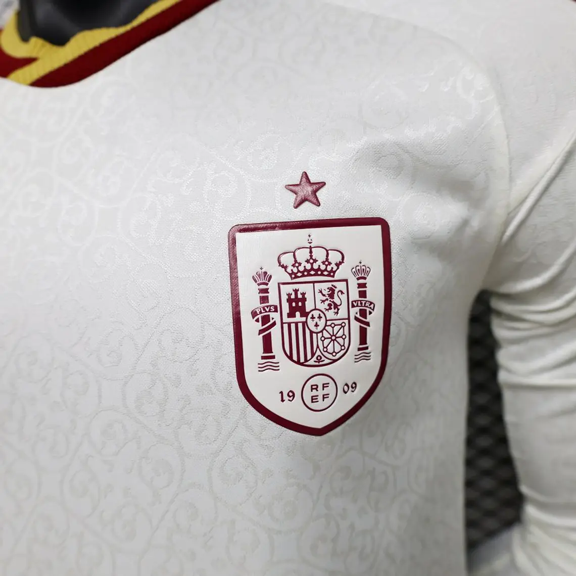 Camisola Espanha 2026 World Cup Away Manga comprida - Versão Jogador 4