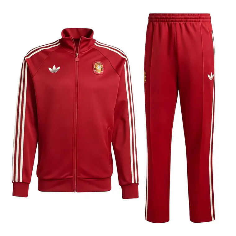 Conjunto de Fato de Treino Homem Espanha 2026 World Cup Home Tracksuit 1