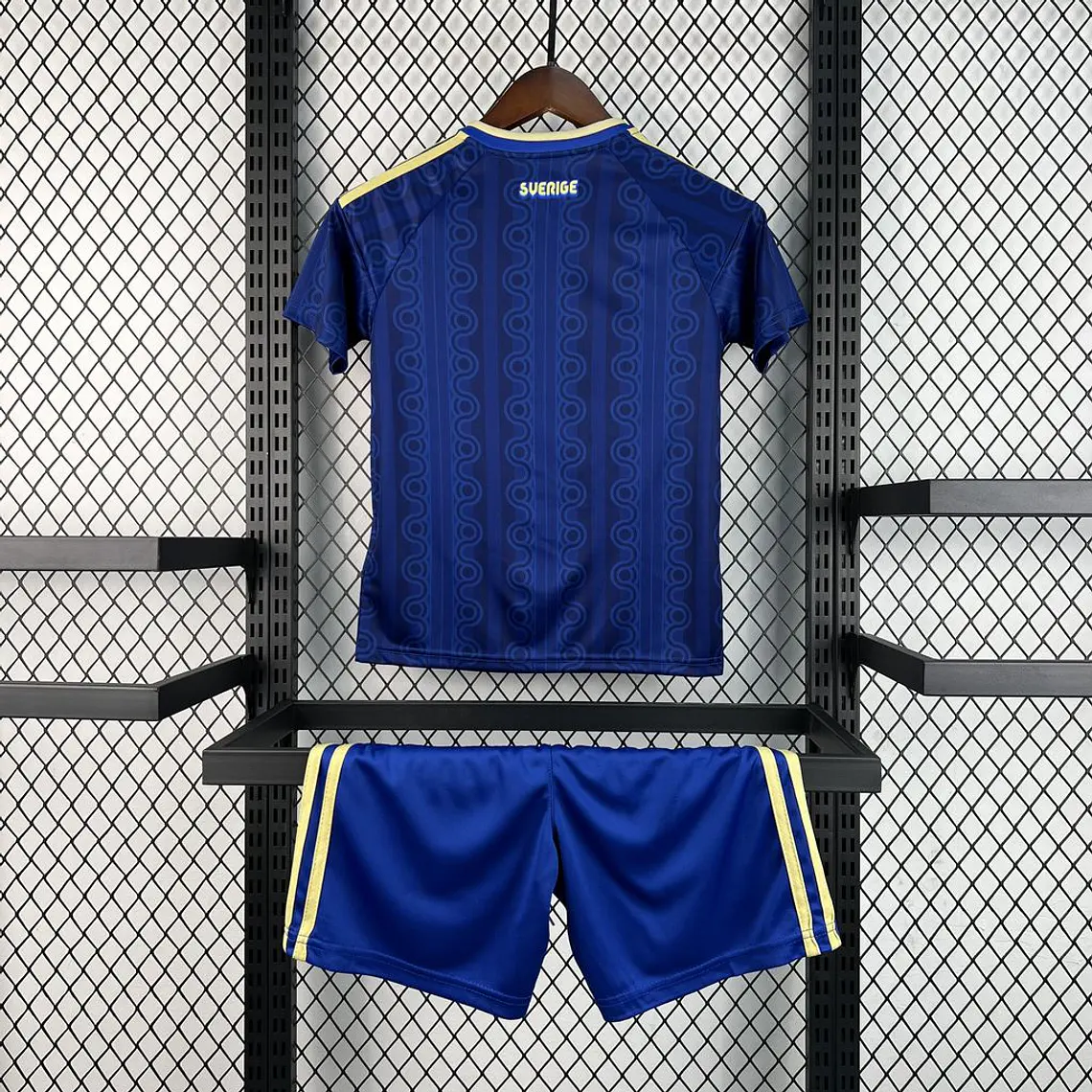 Kit Criança Suécia 2026 World Cup Away  2