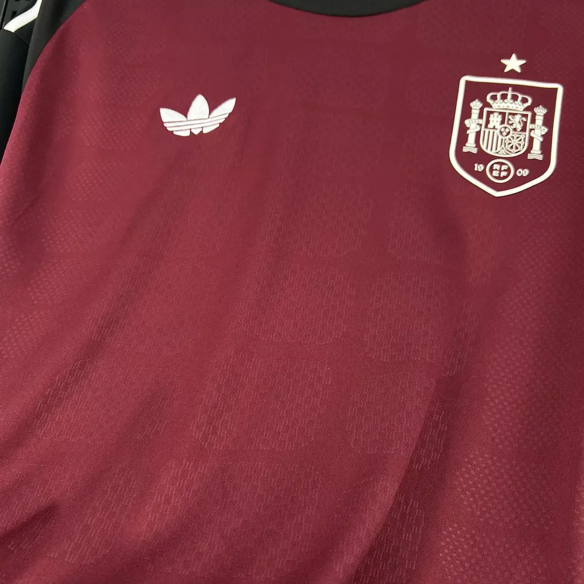 Camisola Homem Espanha World Cup 2026 Goalkeeper Long Sleeve Jersey 4