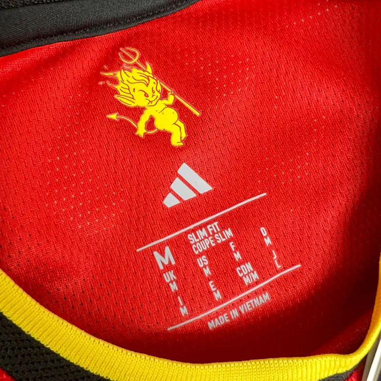 Camisola Bélgica World Cup 2026 Home Jersey – Player Version (Authentic) 10