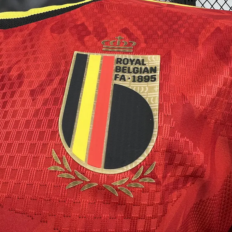 Camisola Bélgica World Cup 2026 Home Jersey – Player Version (Authentic) 8