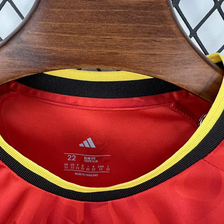 Kit Criança Bélgica World Cup 2026 Home Kit 5