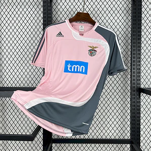Camisola Benfica Retro 2007/2008 (Rosa) – S ao 2XL