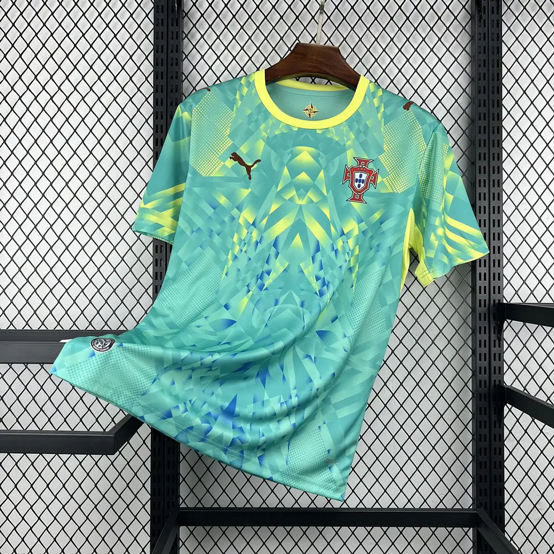 Portugal World Cup 2026 Goalkeeper Jersey - Green - Sizes S to 4XL 1