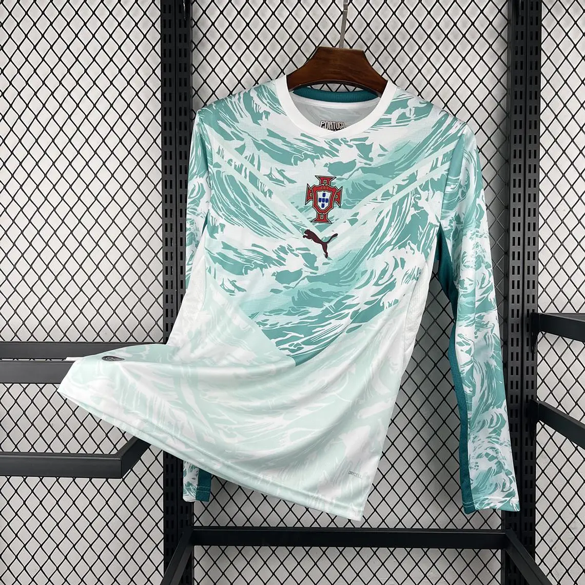 Camisola Portugal Mundial 2026 Alternativa – Mangas Compridas – S ao 4XL 1