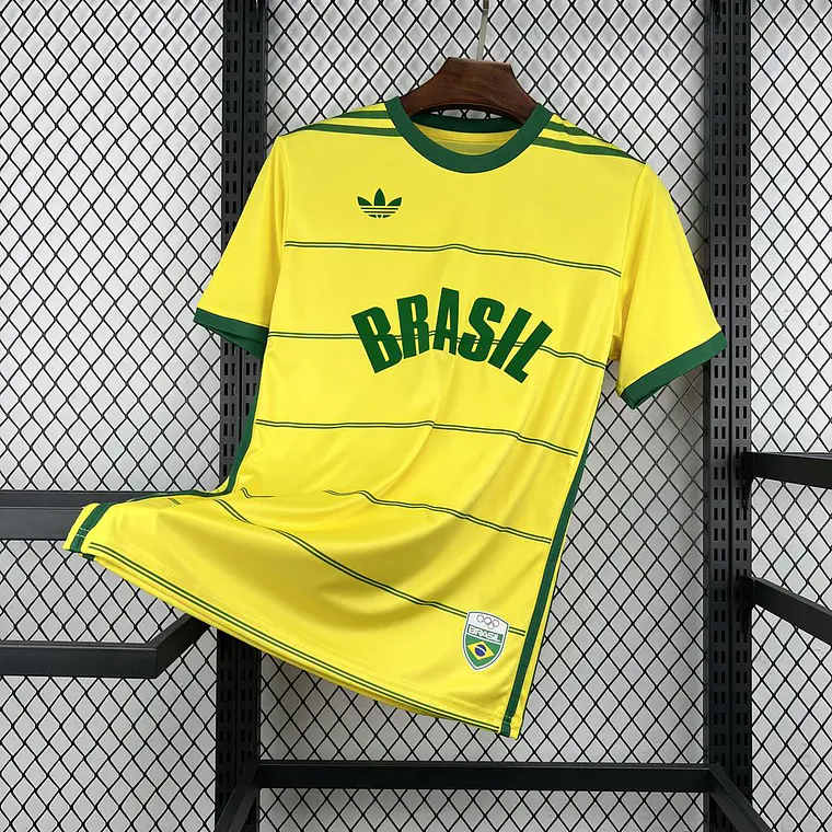 Maillot domicile rétro Brésil 1984 - Tailles S à XXL 1