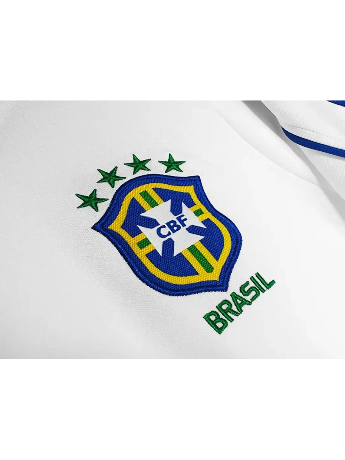 Camisa Retro de Manga Comprida do Brasil - Terceira Seleção 1998-2000 3