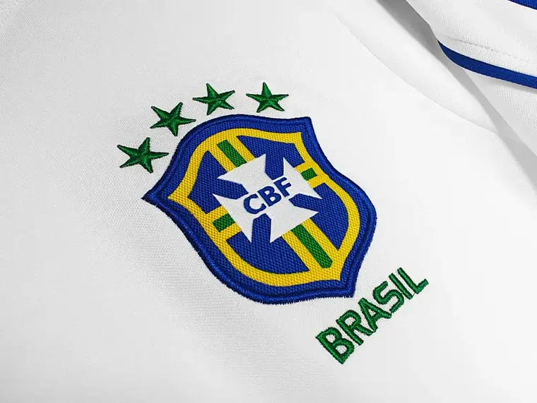 Camisa Retro de Manga Comprida do Brasil - Terceira Seleção 1998-2000 3