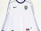 Camisa Retro de Manga Comprida do Brasil - Terceira Seleção 1998-2000 - Thumbnail 1