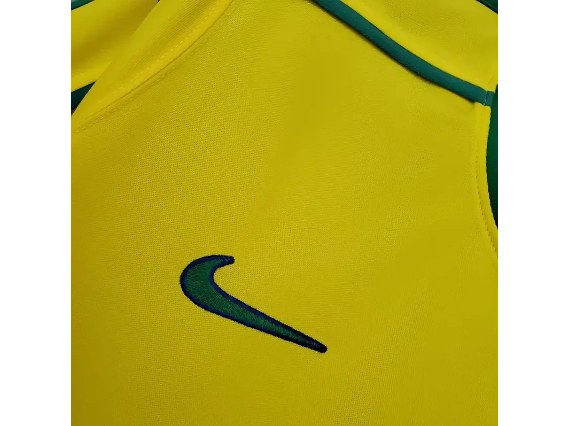 Camisa Retrô do Brasil para Jogos em Casa - Temporada 1998/2000 8