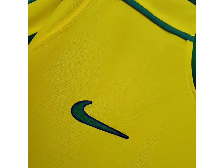 Camisa Retrô do Brasil para Jogos em Casa - Temporada 1998/2000 8