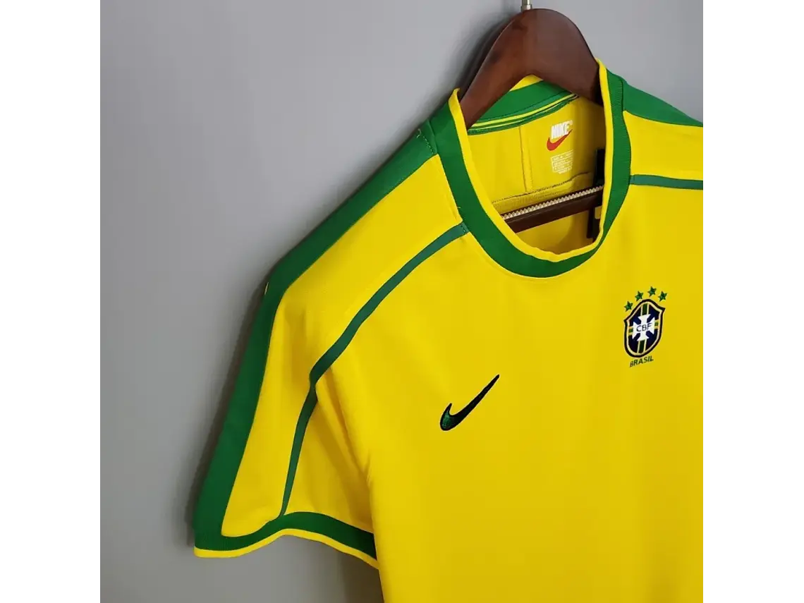 Camisa Retrô do Brasil para Jogos em Casa - Temporada 1998/2000 5