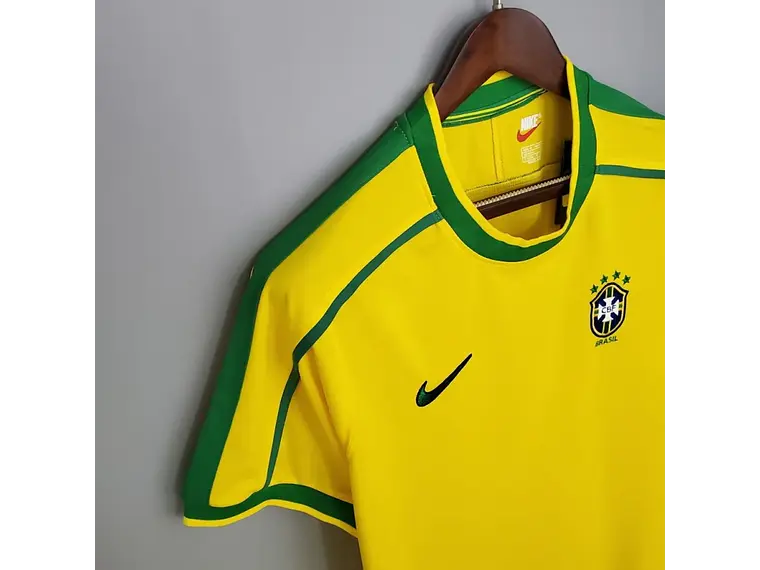 Camisa Retrô do Brasil para Jogos em Casa - Temporada 1998/2000 5