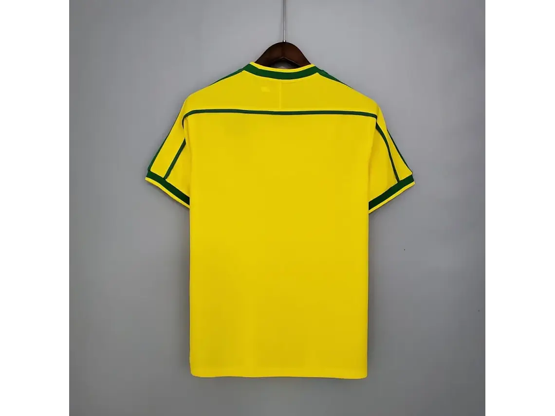 Camisa Retrô do Brasil para Jogos em Casa - Temporada 1998/2000 3