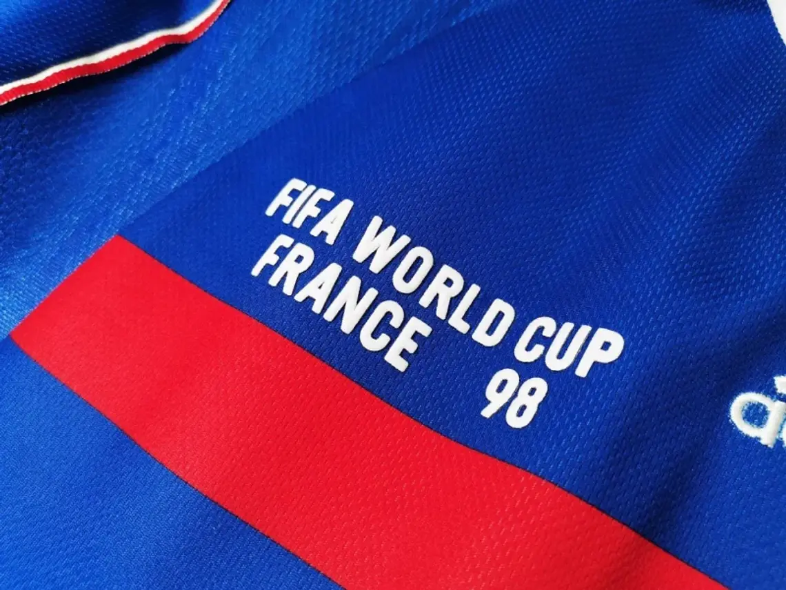 Camisa Retrô da França para a Copa do Mundo de 1998 - ZIDANE #10 - S ao 2XL 7