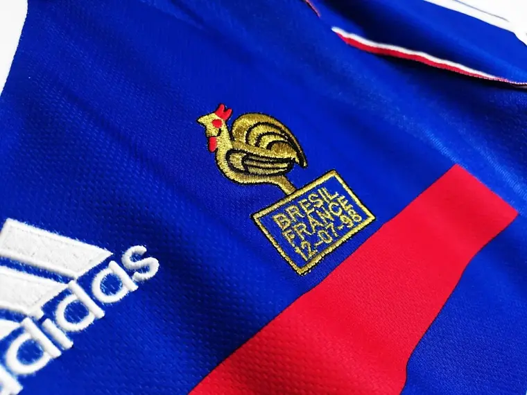 Camisa Retrô da França para a Copa do Mundo de 1998 - ZIDANE #10 - S ao 2XL 6