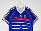 Camisa Retrô da França para a Copa do Mundo de 1998 - ZIDANE #10 - S ao 2XL - thumbnail 4