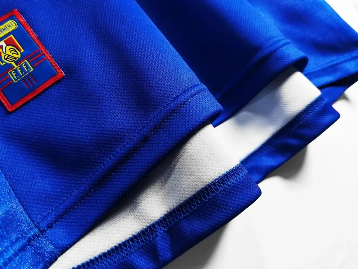 Camisa Retrô da França para a Copa do Mundo de 1998 - ZIDANE #10 - S ao 2XL 11