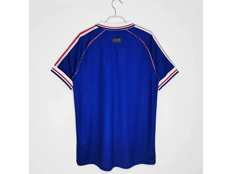 Camisa Retrô da França para a Copa do Mundo de 1998 - ZIDANE #10 - S ao 2XL 3