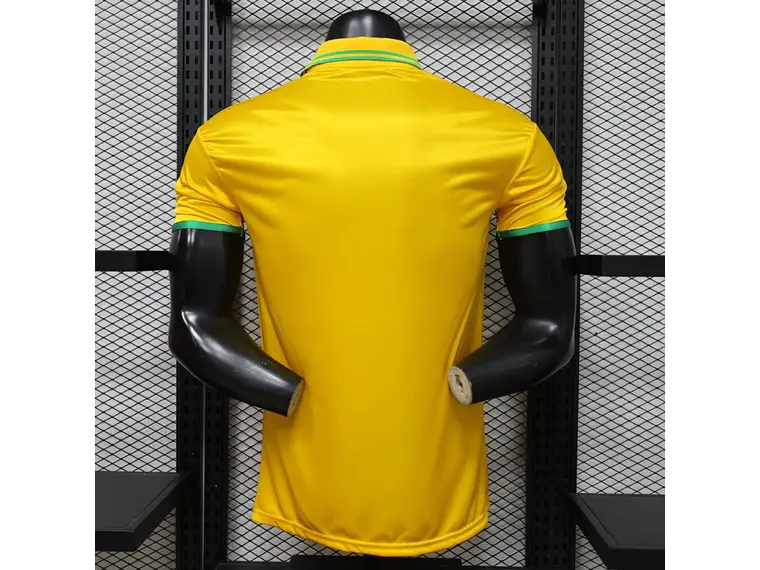 Camisa Brasil 2026 Lifestyler Edição Amarela/Branca/Azul - Nike x Jordan 2