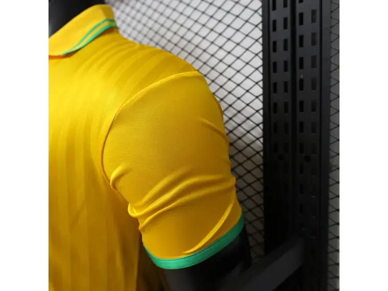 Camisa Brasil 2026 Lifestyler Edição Amarela/Branca/Azul - Nike x Jordan 6