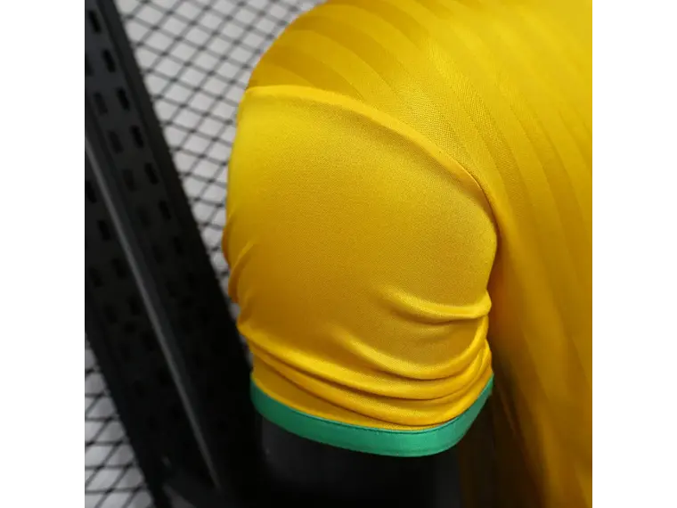 Camisa Brasil 2026 Lifestyler Edição Amarela/Branca/Azul - Nike x Jordan 5