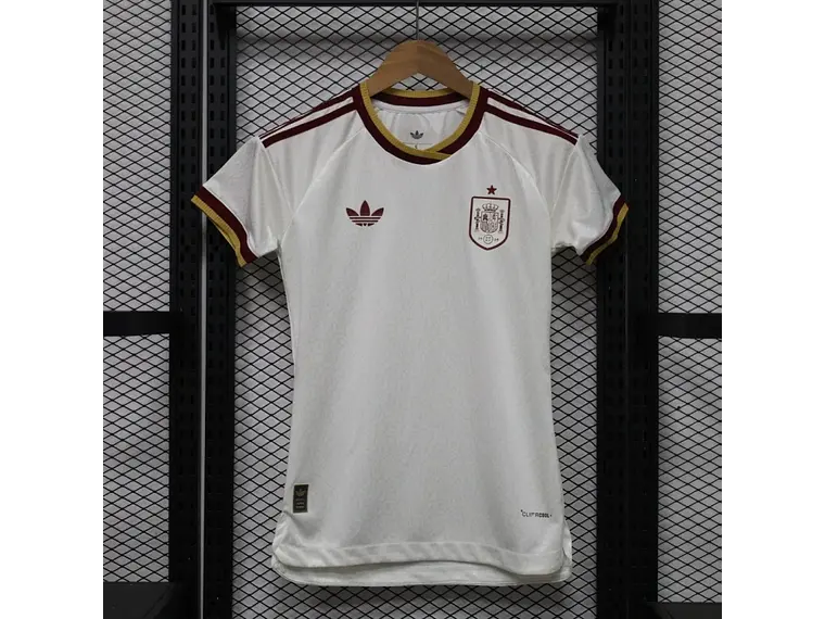 Camisa de Futebol Feminina da Espanha para a Temporada 2026 - Modelo Visitante 1